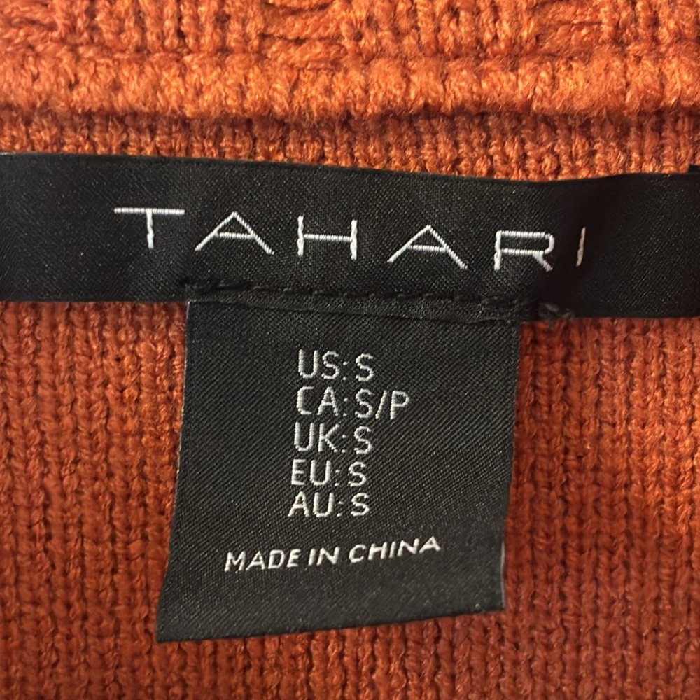 NWT Tahari button down sweater jacket - Picture 6 of 10